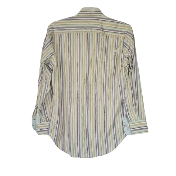 Robert Graham Multi-Color Stripe Button Down Shirt - Picture 3 of 11